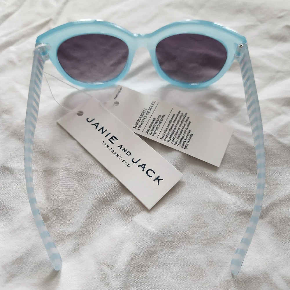 Janie and Jack Baby Blue Sunglasses- 4 Years and Up